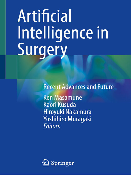Title details for Artificial Intelligence in Surgery by Ken Masamune - Wait list